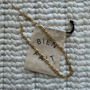 Madewell | Rectangular Gold Chain Necklace